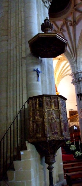 Púlpito de la Catedral de Baeza, (España).